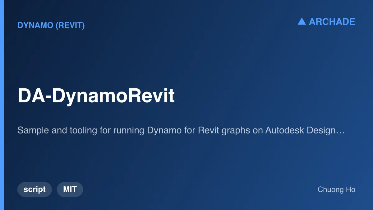DA-DynamoRevit