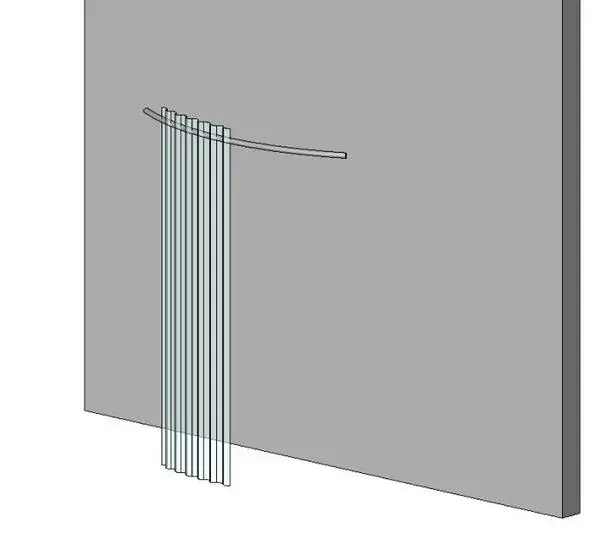 Curved Shower Rod With Curtain