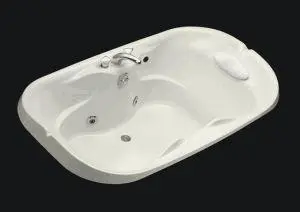 Kohler - K-1330-H2 Fleur Whirlpool Bath — preview 1, by Kohler (RevitCity, CC0)