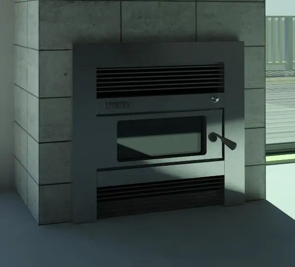 Metro LTD MEGA - Built In solid fuel burner - NZ