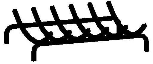 Fireplace grate