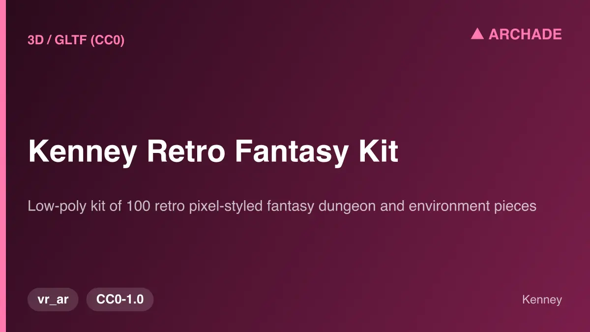 Kenney Retro Fantasy Kit