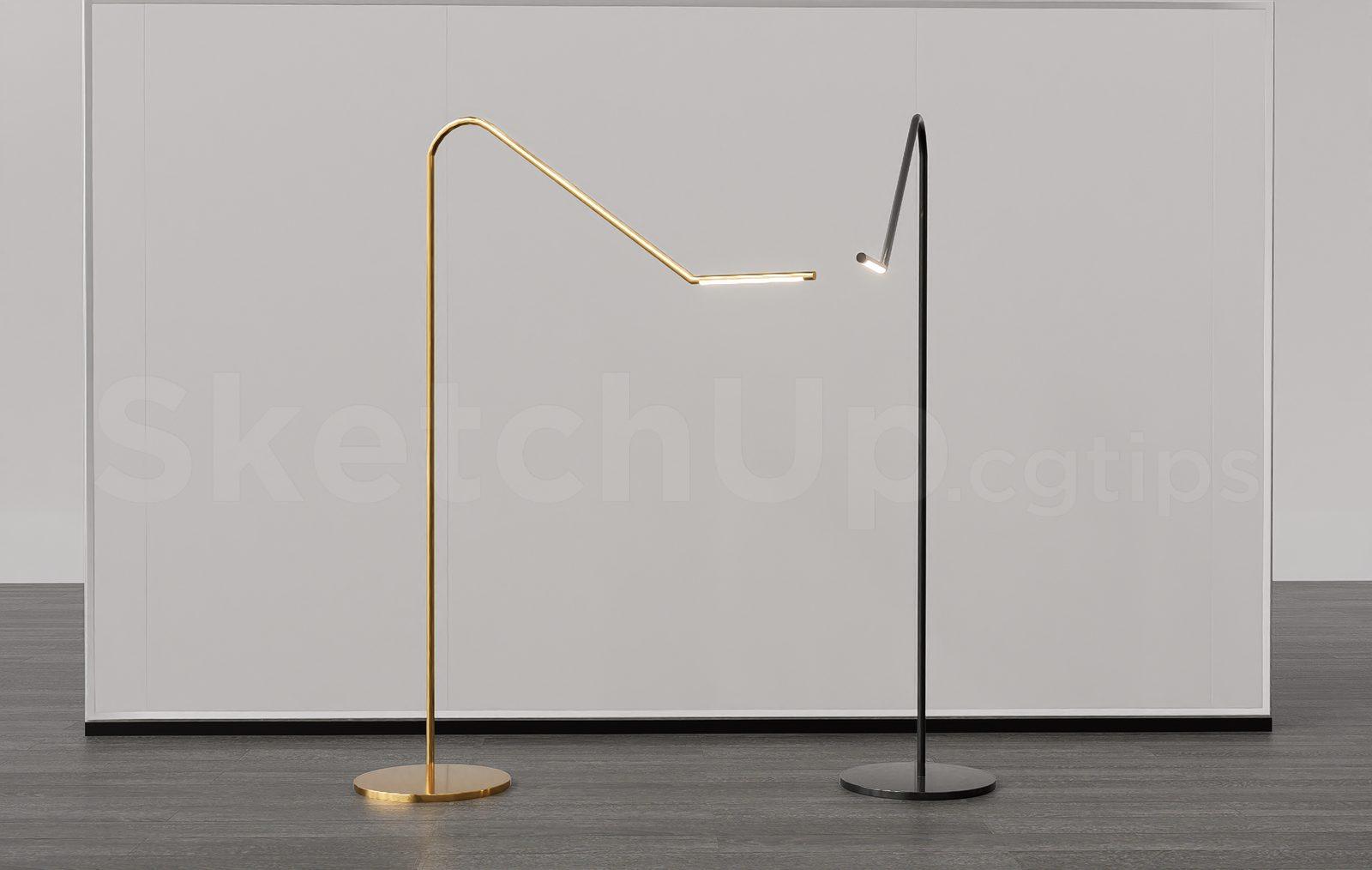 Floor Lamp Model Download for Interior Projects