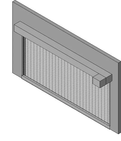 Flush Mounted Secuirty Grille