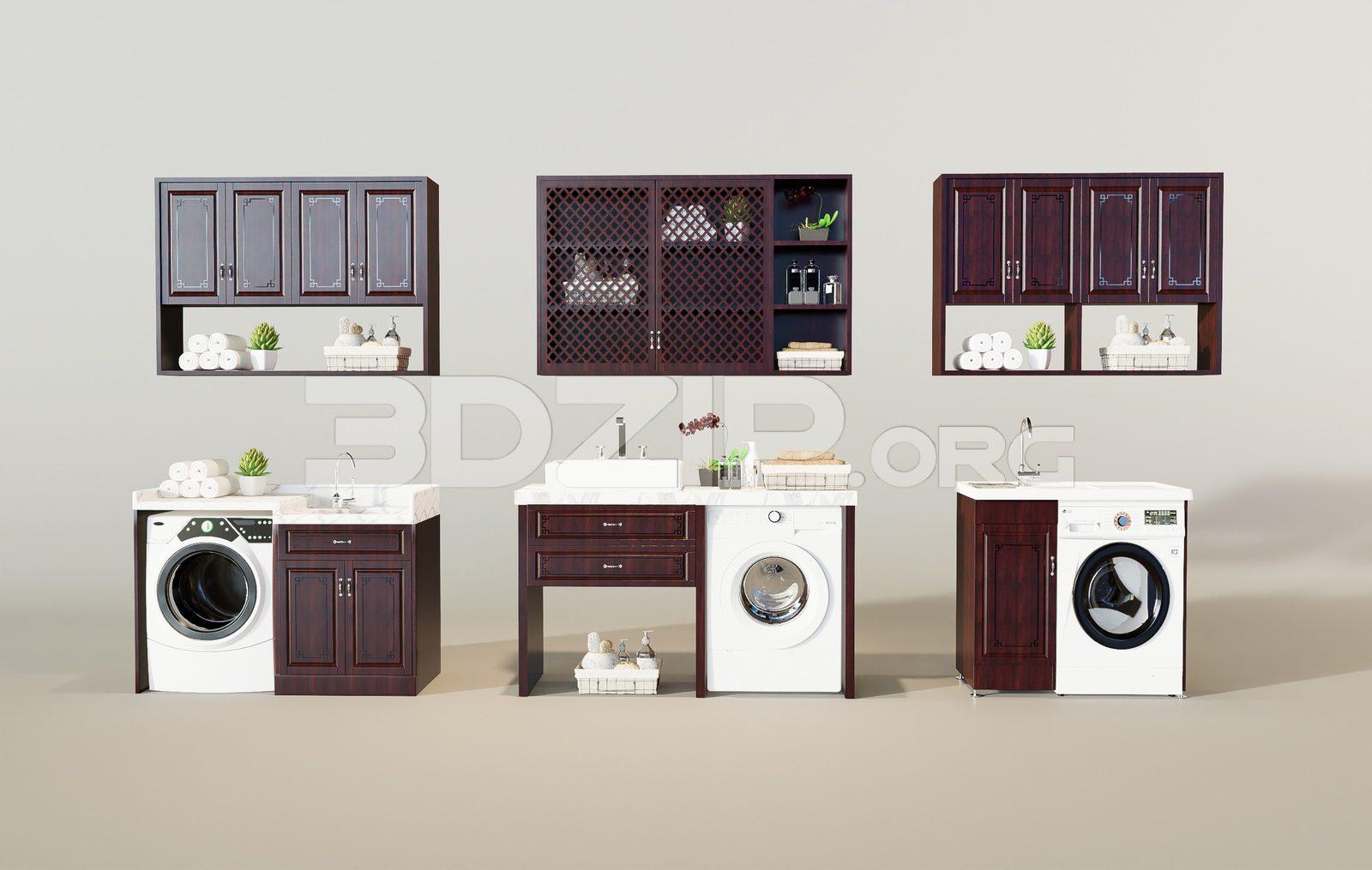 Cabinet With Washbasin
