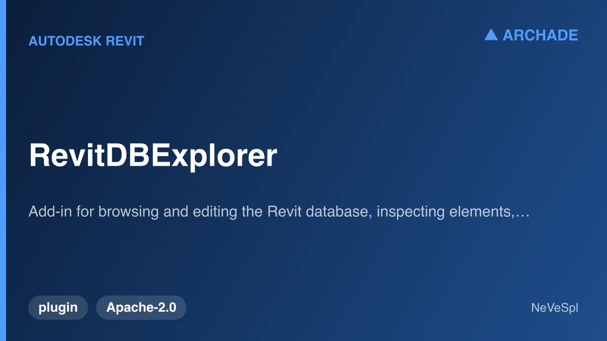 RevitDBExplorer