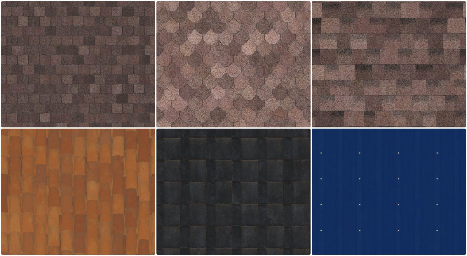 Textures Roof Maps