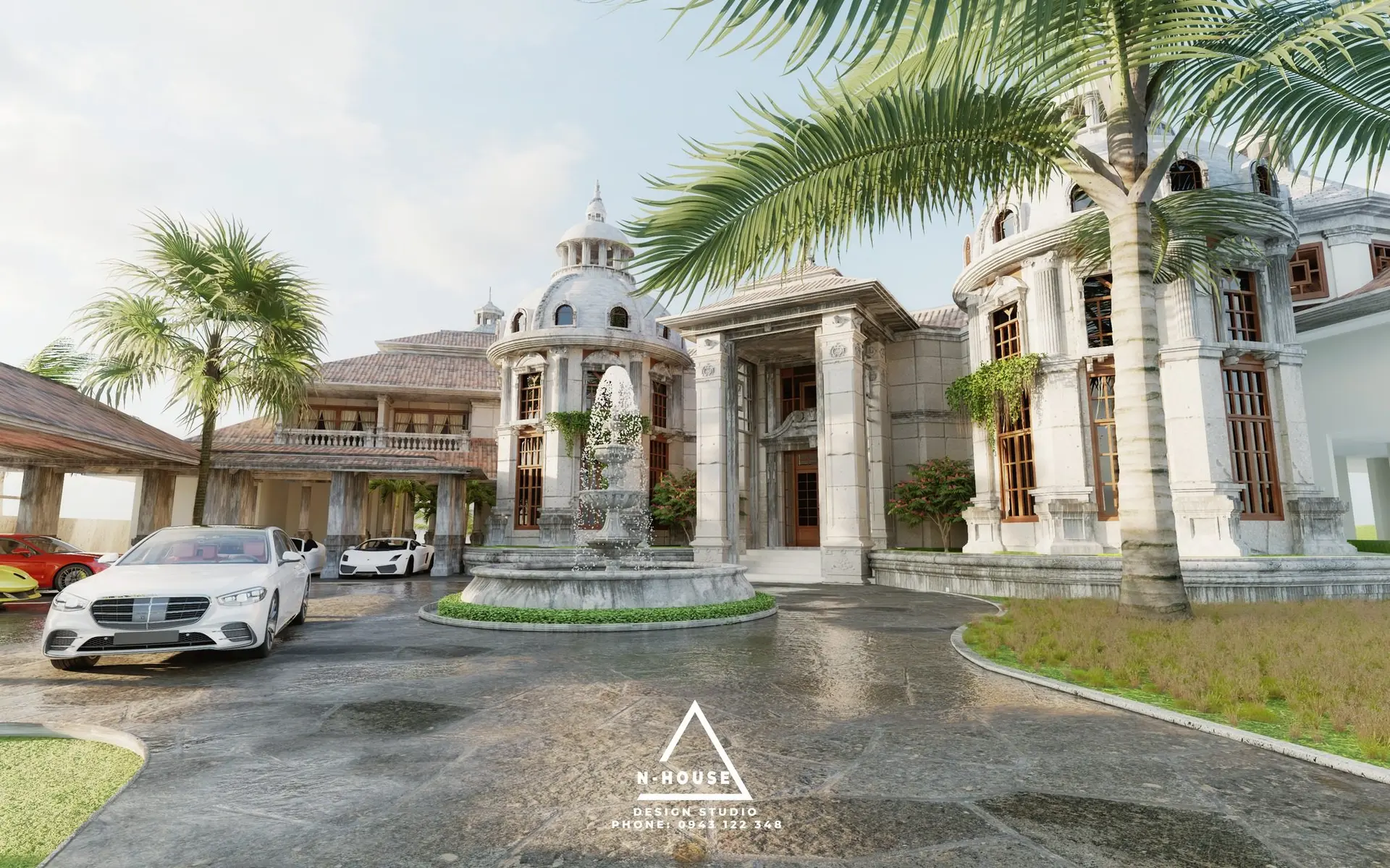 Villa Exterior — preview 1 (cgtips)