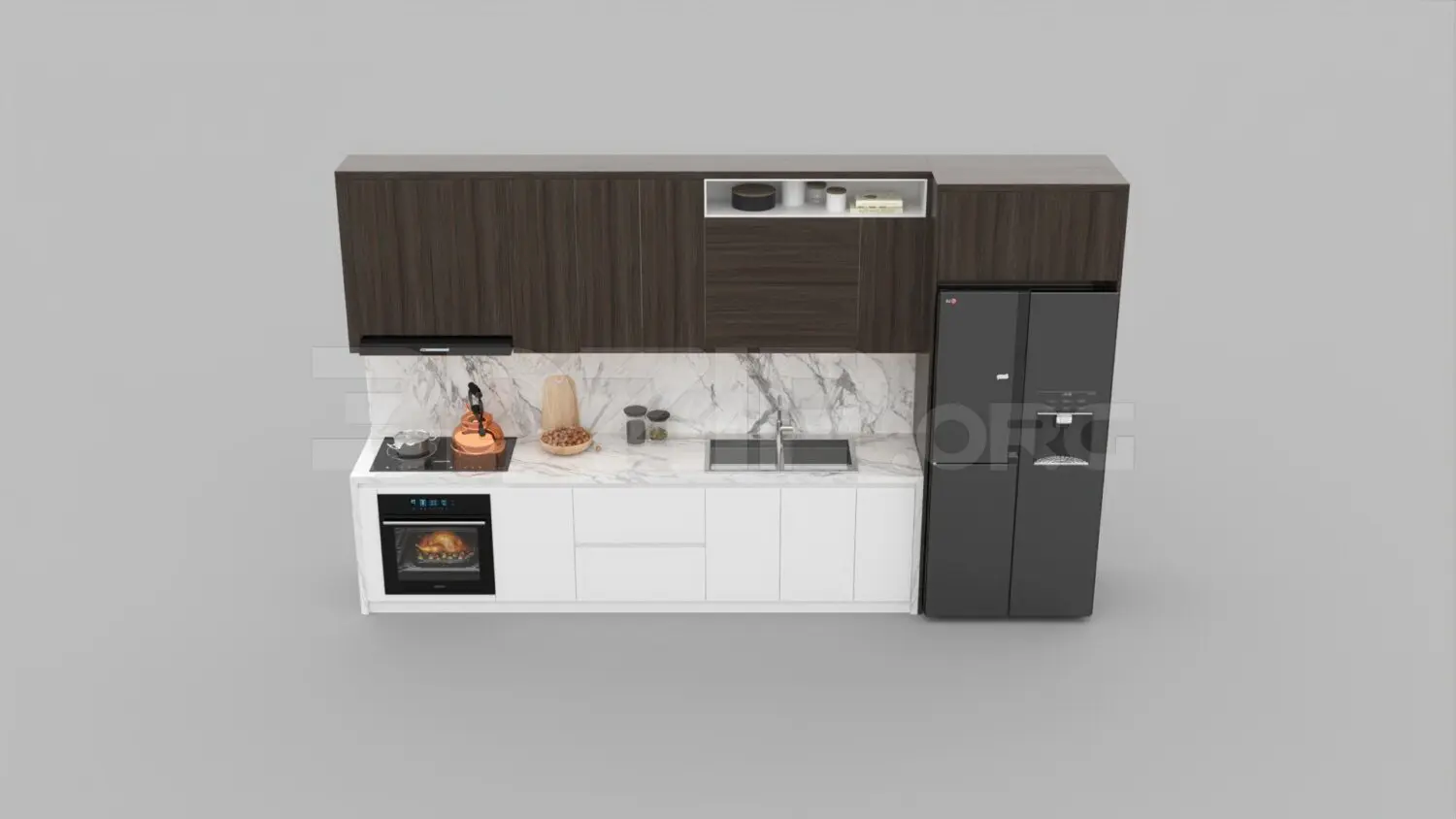 Kitchen — preview 1, by Nguyen Huu Cong (3dzip, CC0)
