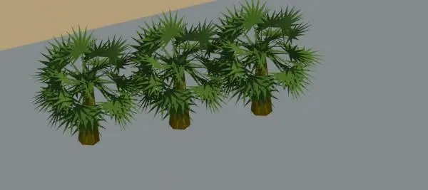 Cactus Sabal Plant — preview 1, by Jibraeel (RevitCity, CC0)