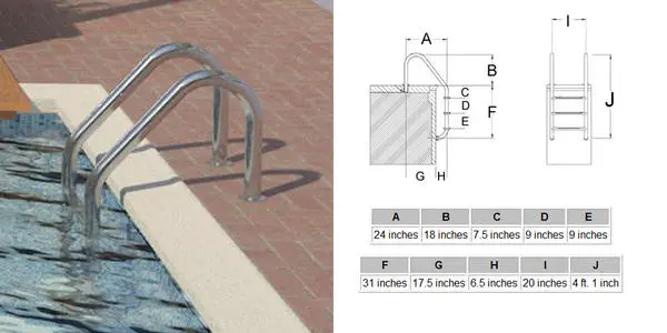 Stainless Steel Pool Ladder