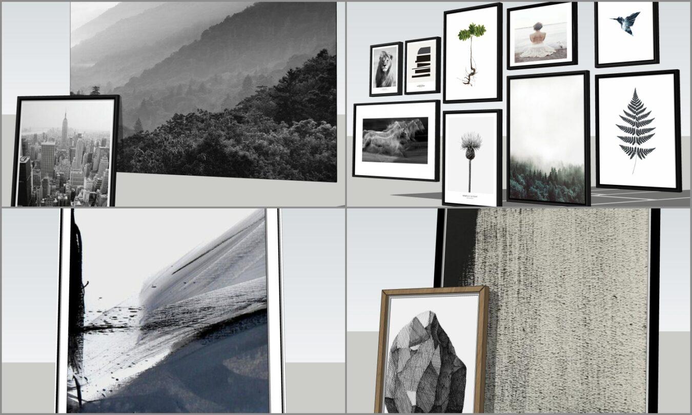 Combo Picture And Paints