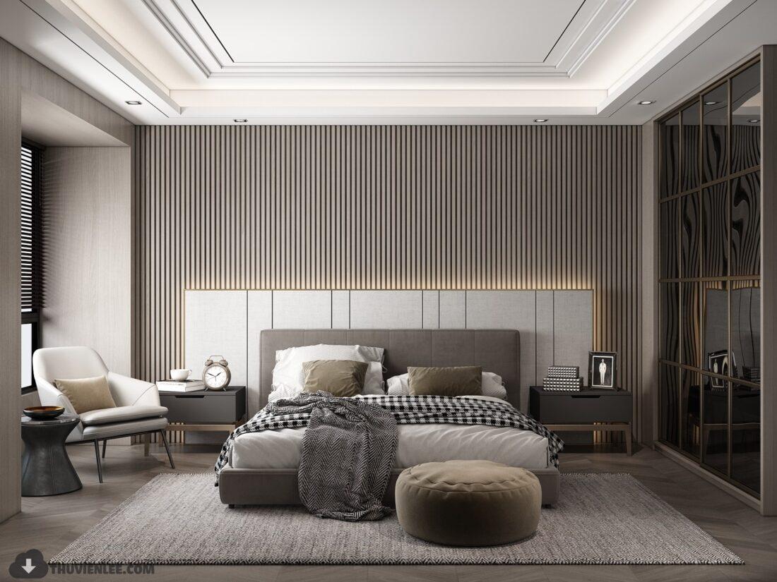 Interior Scenes Model Bedroom 575