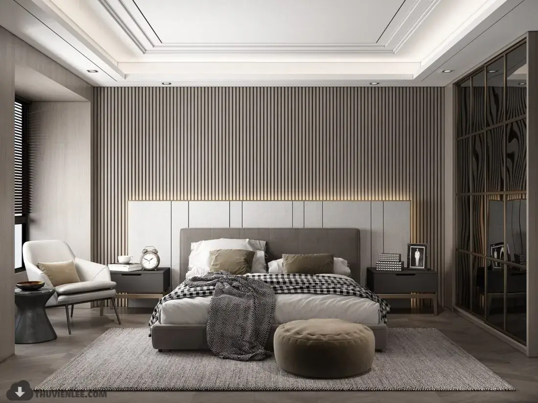 Interior Scenes Model Bedroom 575