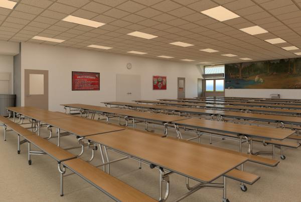 Cafeteria Table - 12ft