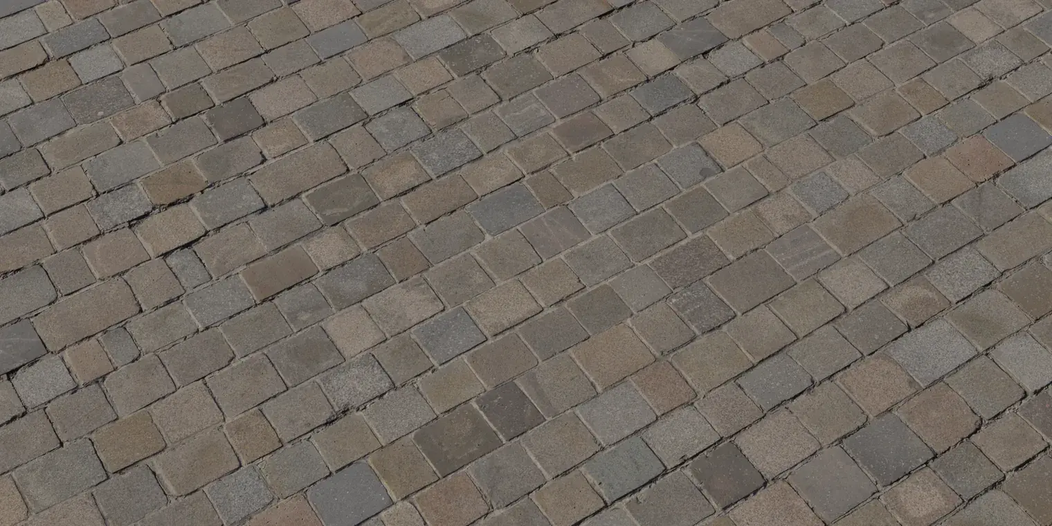 Cobblestone Pavement