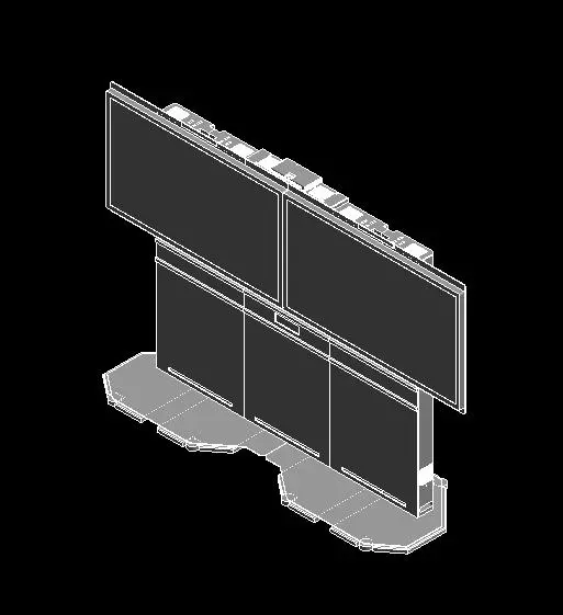 Polycom - MediaAlign 255 - 7230-84860-102 — preview 1, by docvingoldman110608 (RevitCity, CC0)