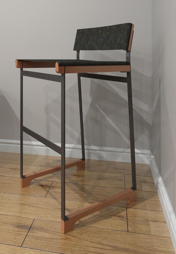 TOKENnyc Catenary Bar Stool
