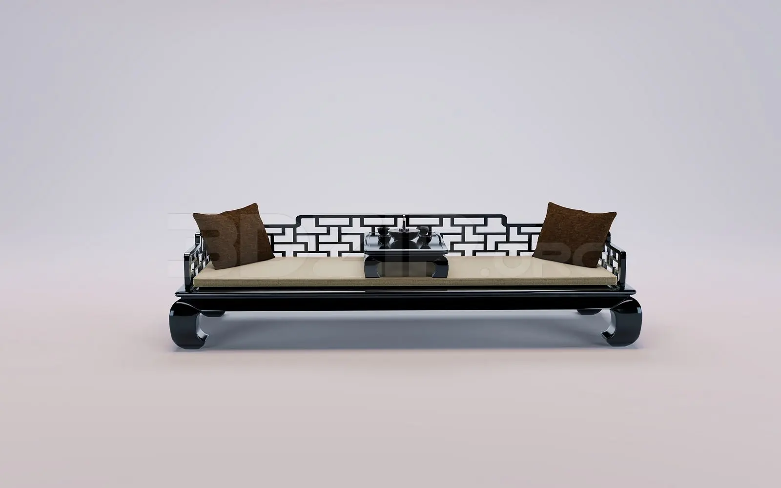 Sofa 3D Model for Interior Projects — preview 1 (3dzip)