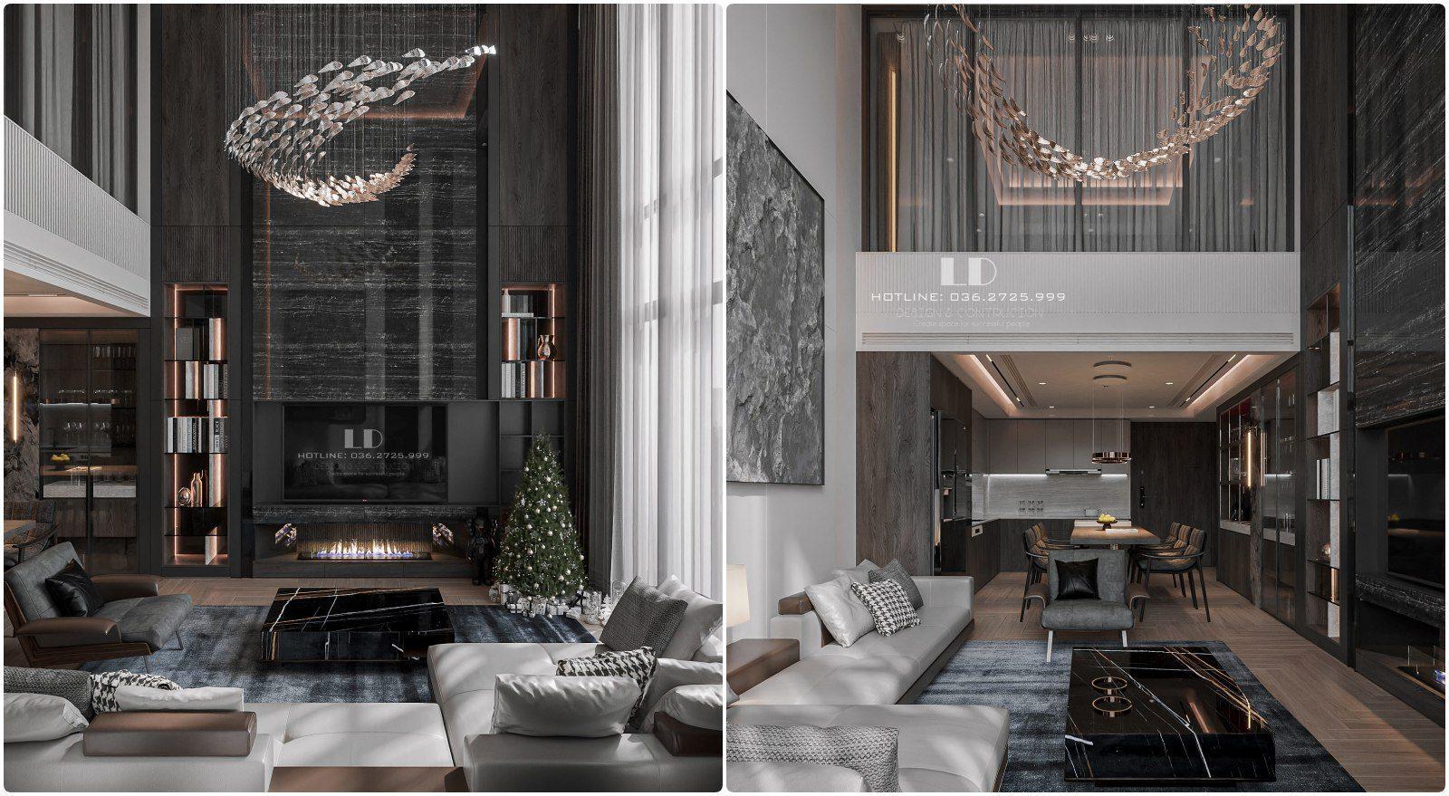 Living Room – Kitchen Interior