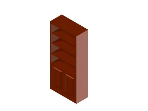 Wall Unit 1 teak