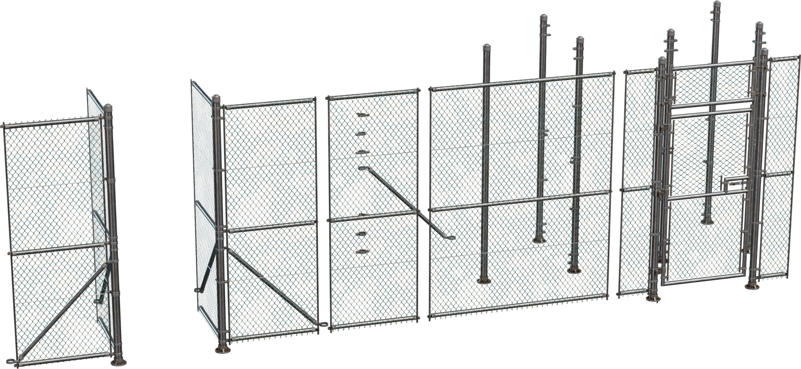 Modular Chainlink Fence