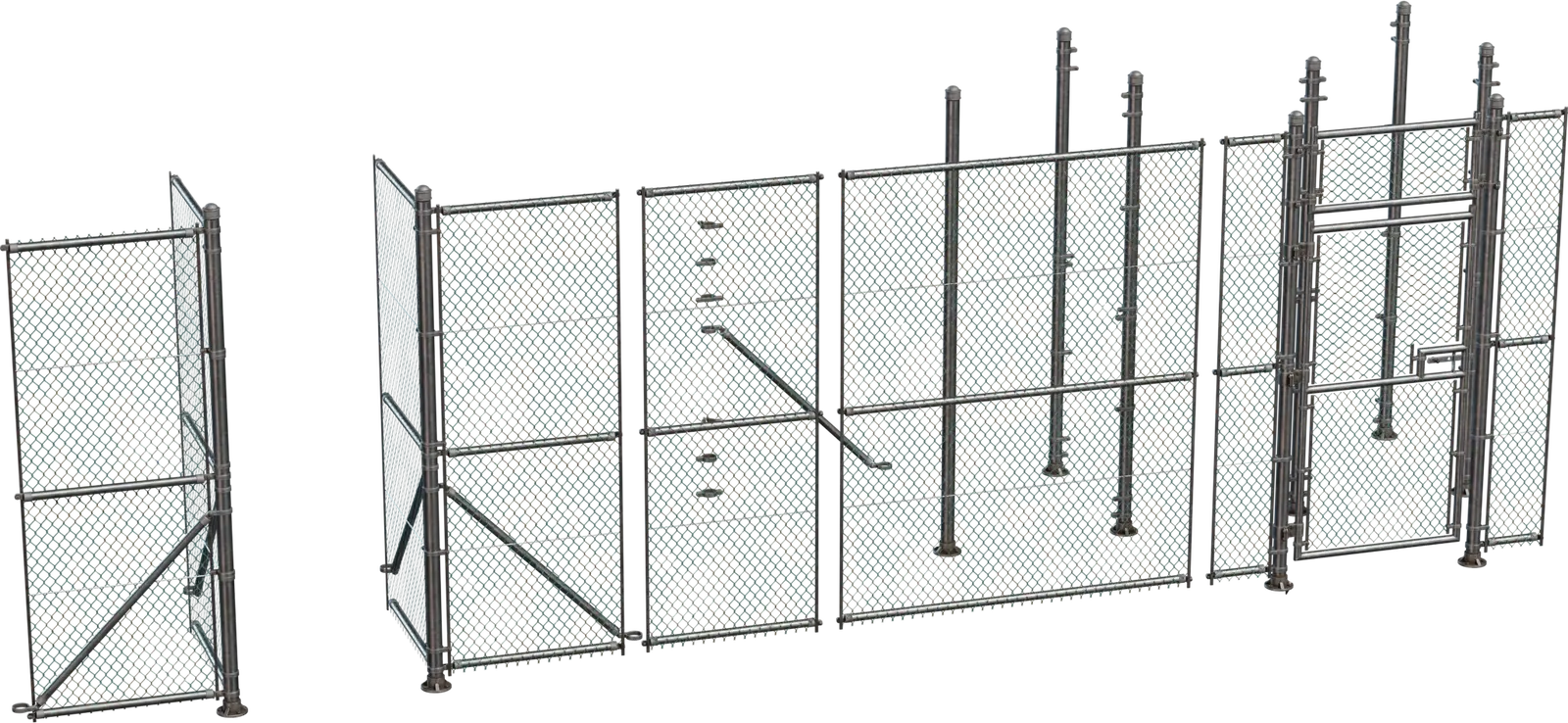 Modular Chainlink Fence
