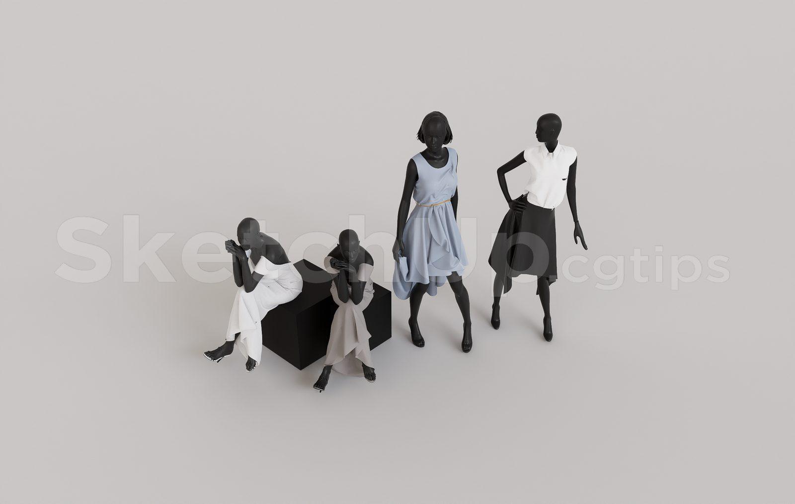 A Mannequin For Fashion Clothing