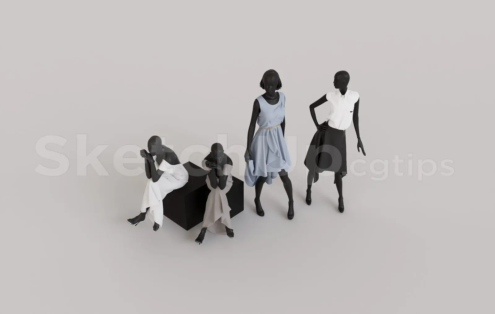 A Mannequin For Fashion Clothing