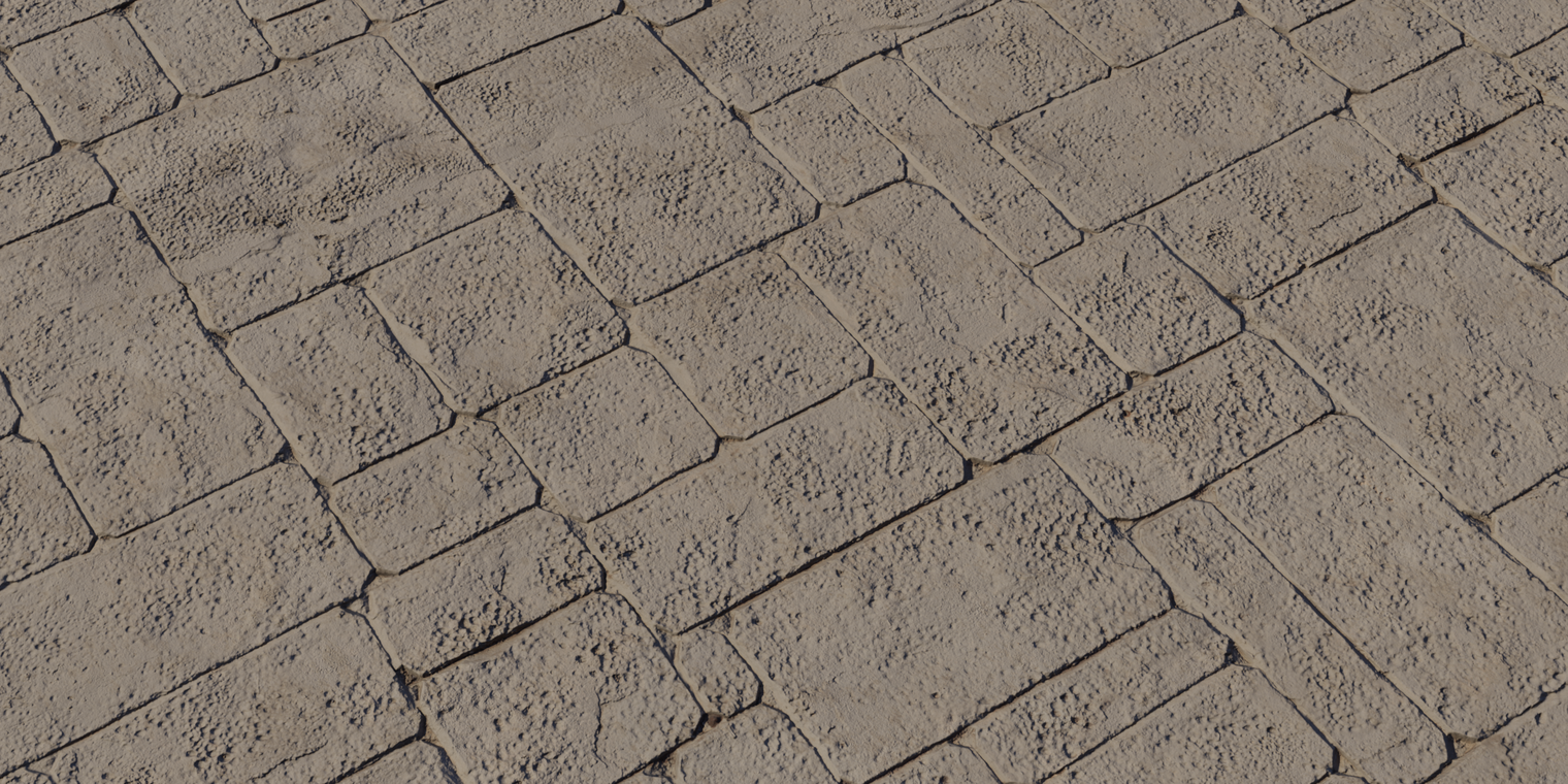 Patterned Concrete Wall