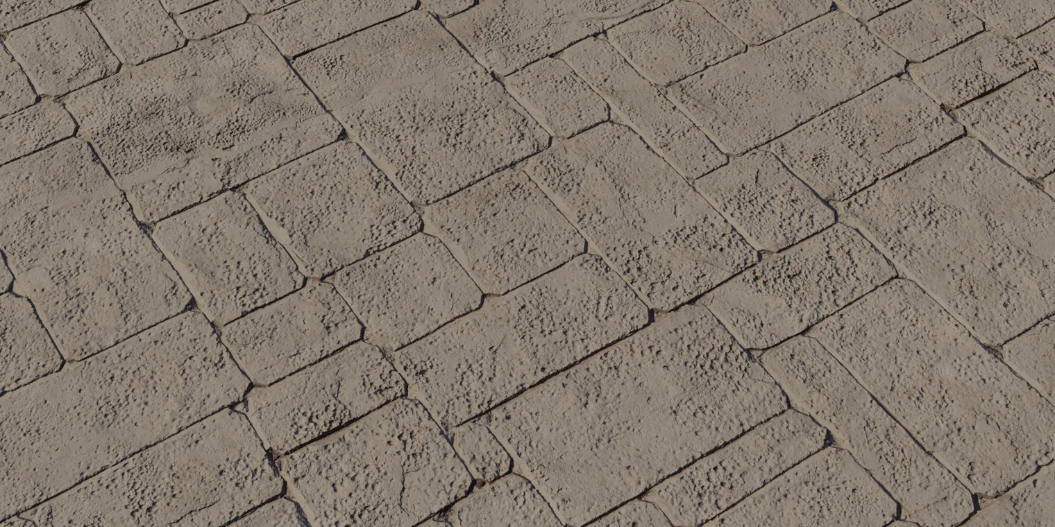 Patterned Concrete Wall