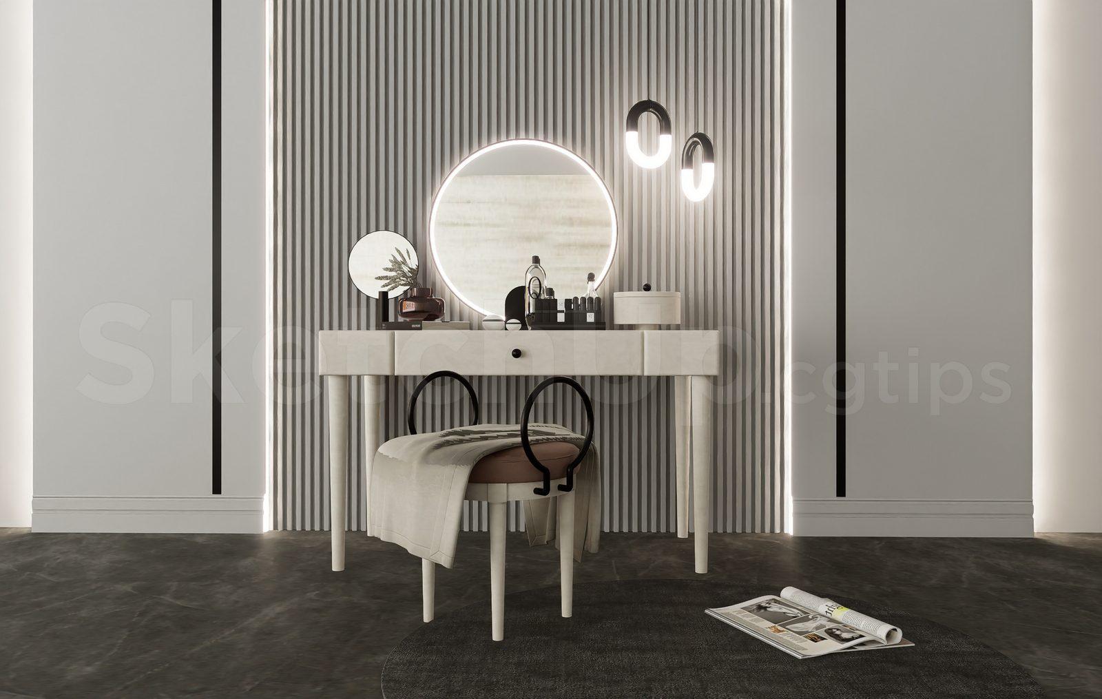Makeup Table