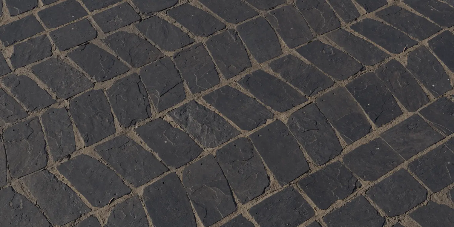 Patterned Slate Tiles