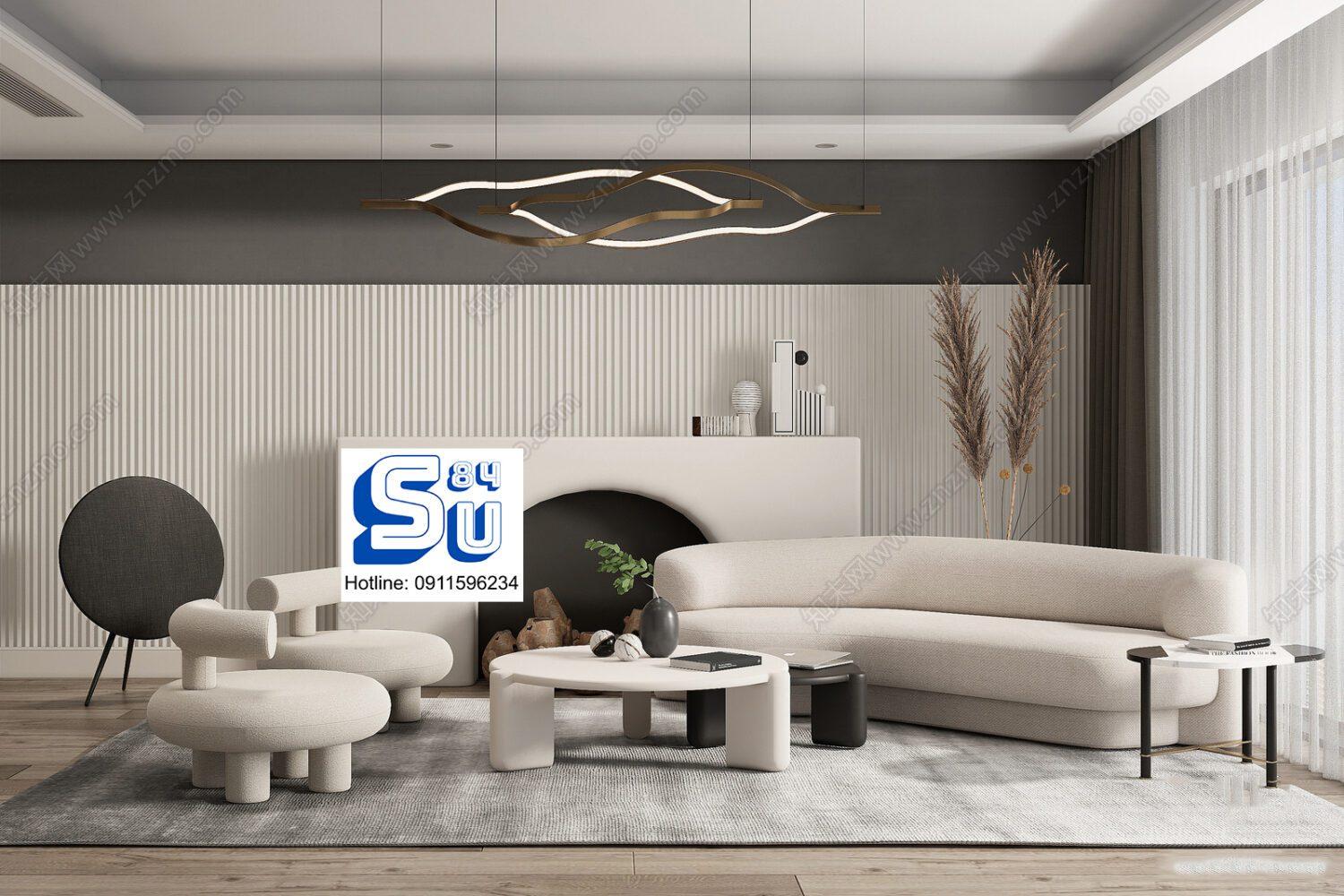 Living Room Interior — preview 1 (cgtips)