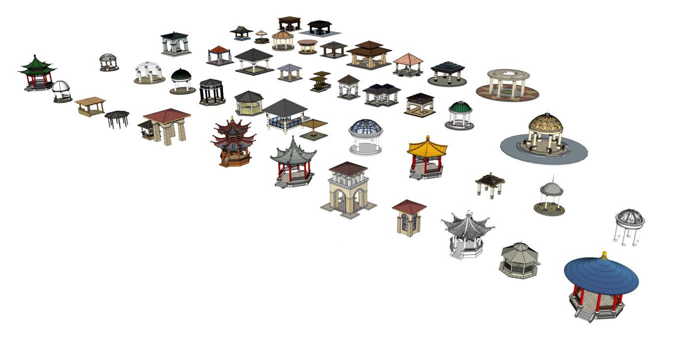 A Collection Of Gazebos