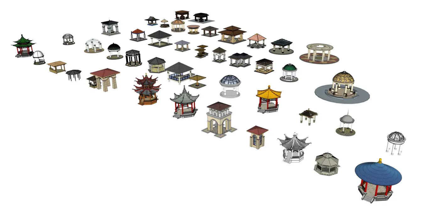 A Collection Of Gazebos