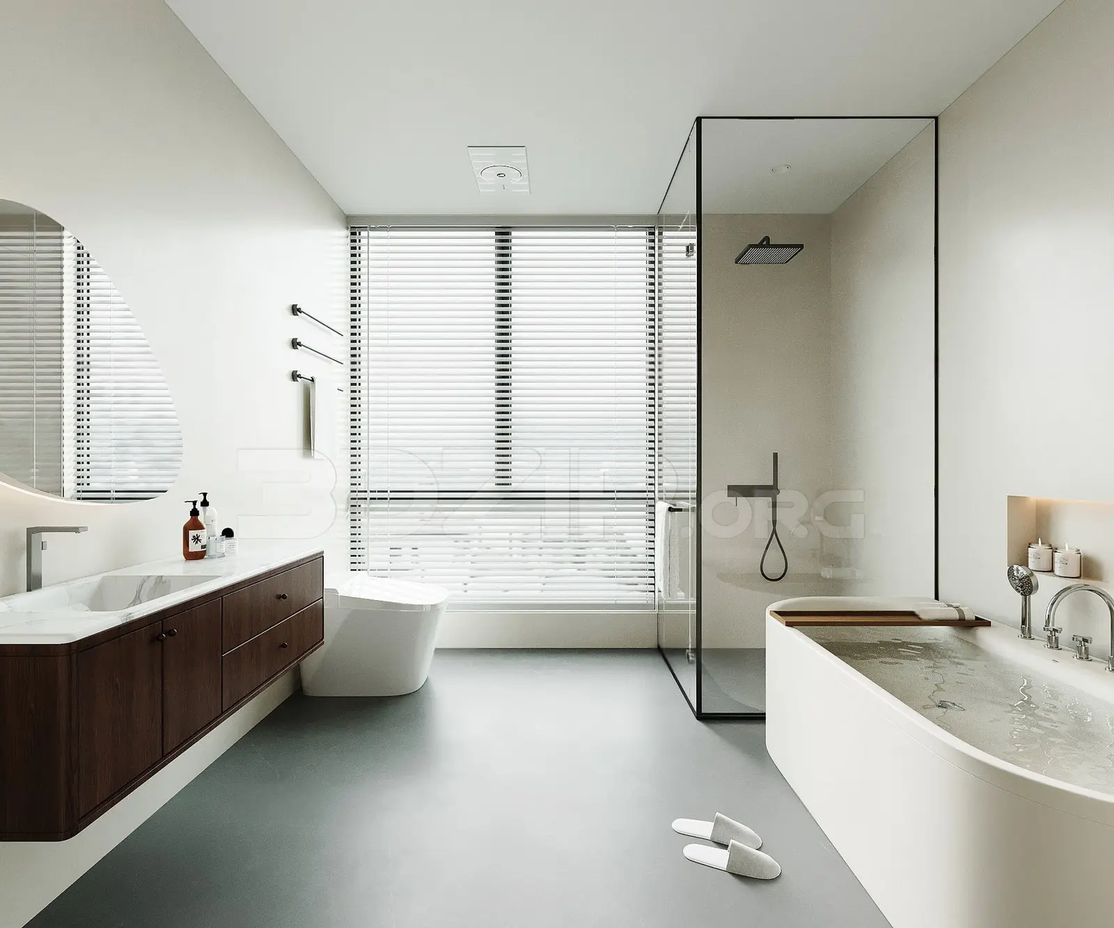 Bathroom Interior — preview 1 (3dzip)