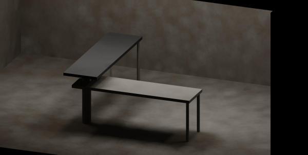 Desk - Split Level - Contemporary