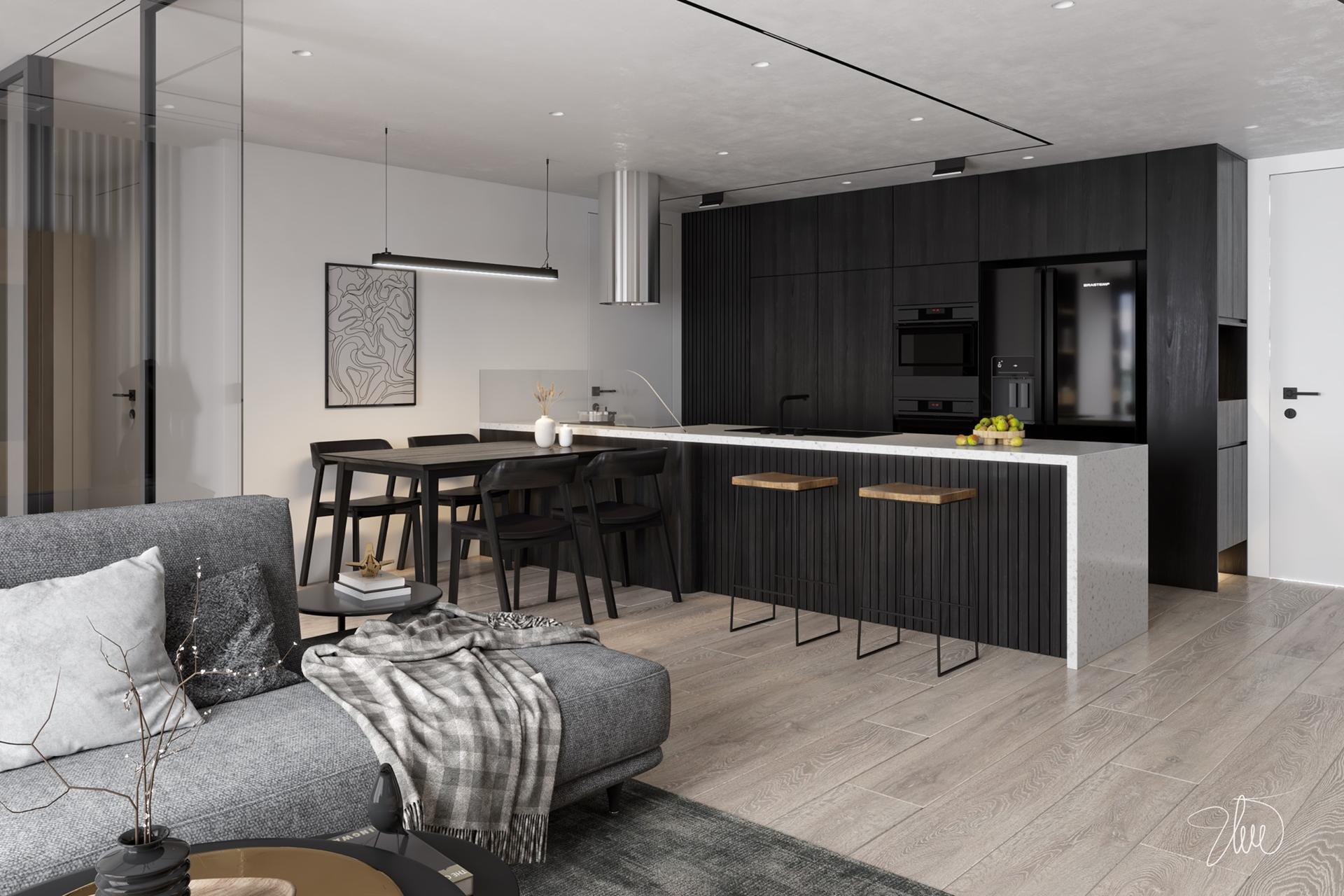 Interior Apartment Scene