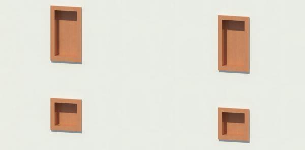 Cubby in Wall