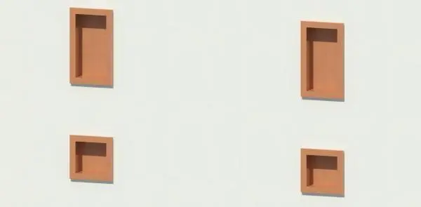 Cubby in Wall