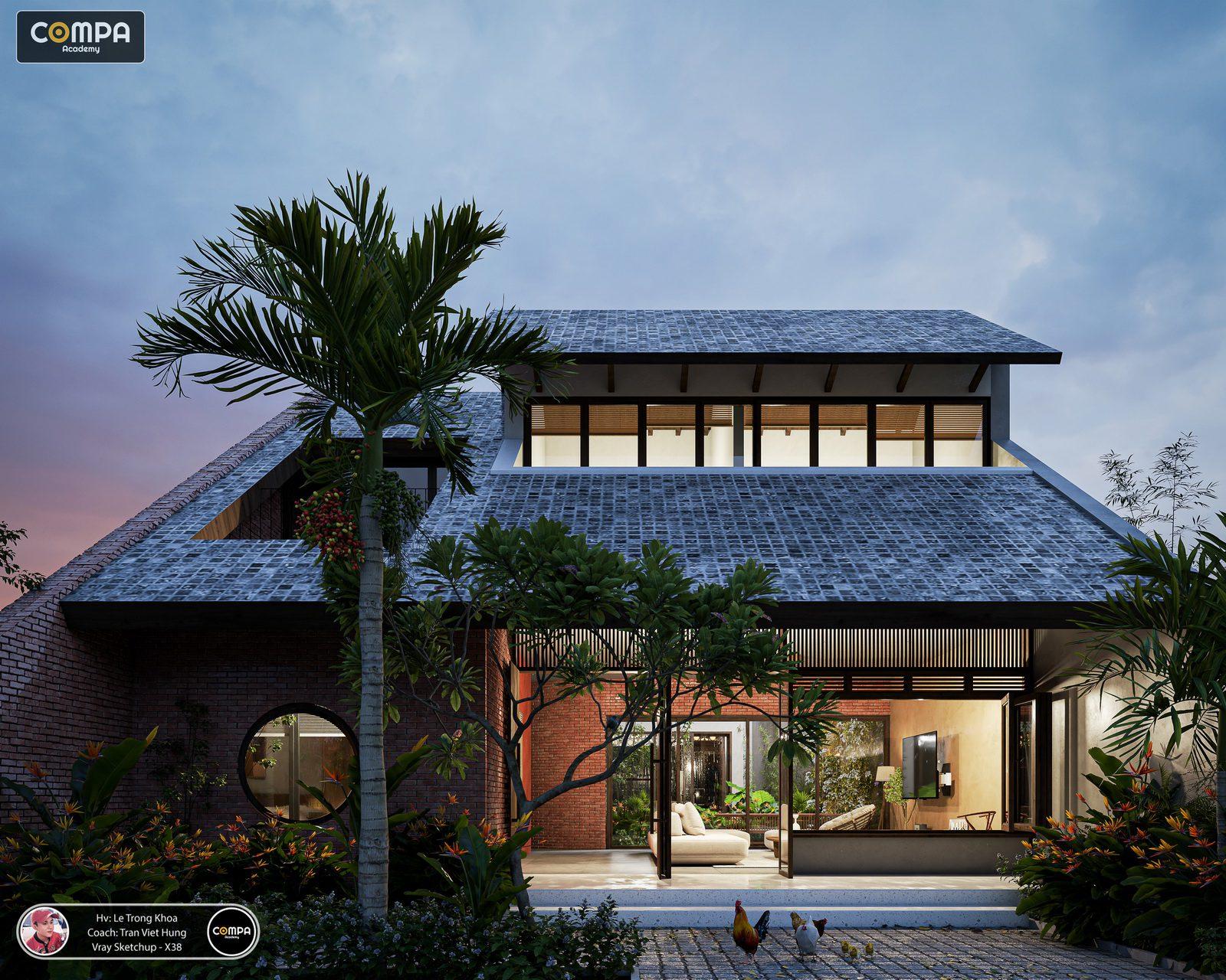 Modern Villa Exterior