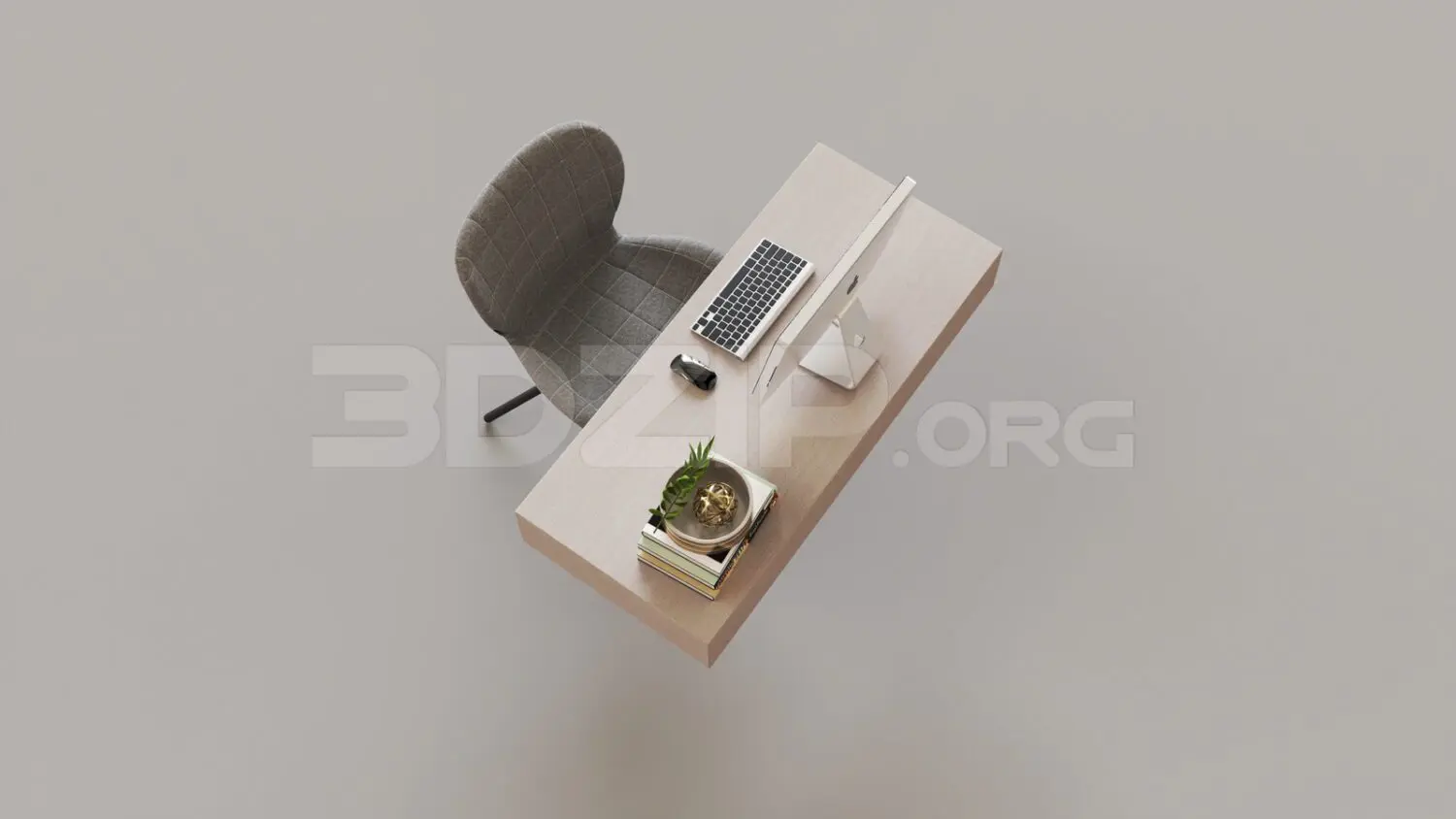 Table Work — preview 1 (3dzip, CC0)