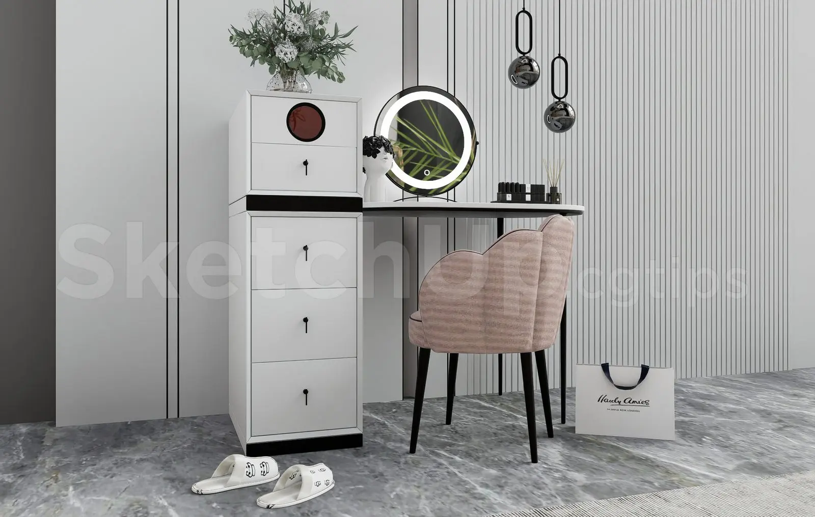 Makeup Table