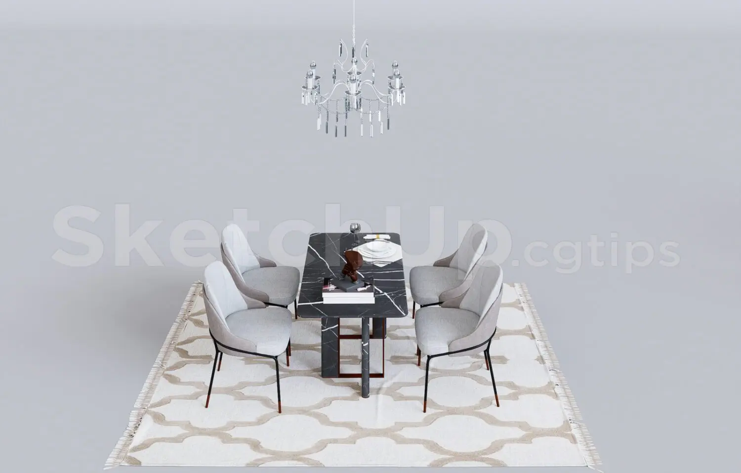 Dining Table — preview 1 (cgtips, CC0)