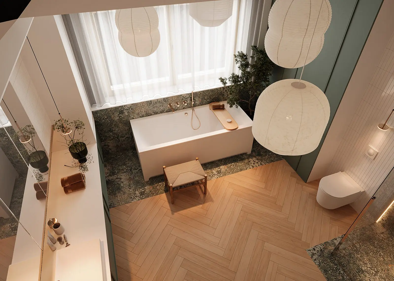 Bathroom Interior — preview 1 (3dzip)