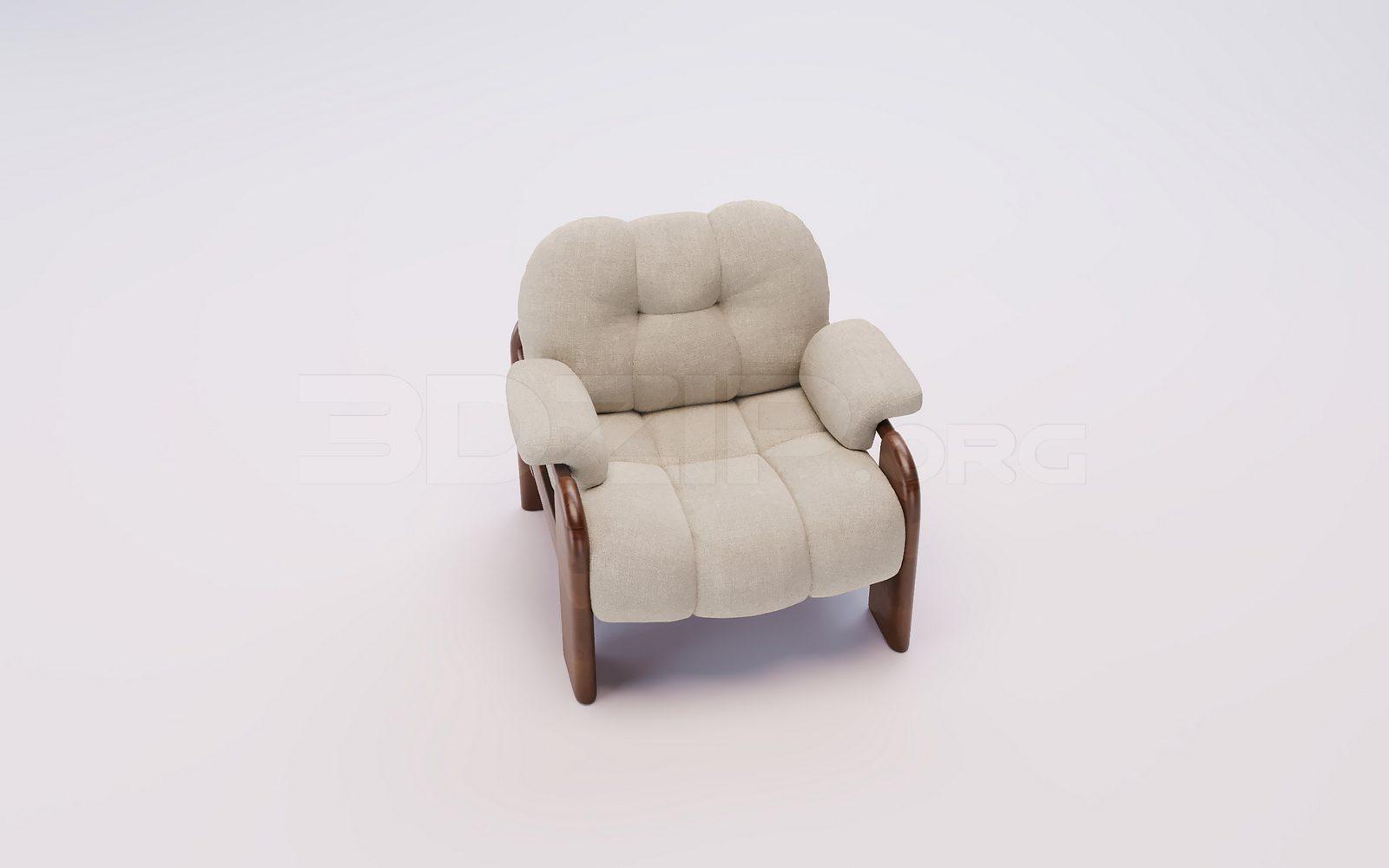 Armchair — preview 1 (3dzip)