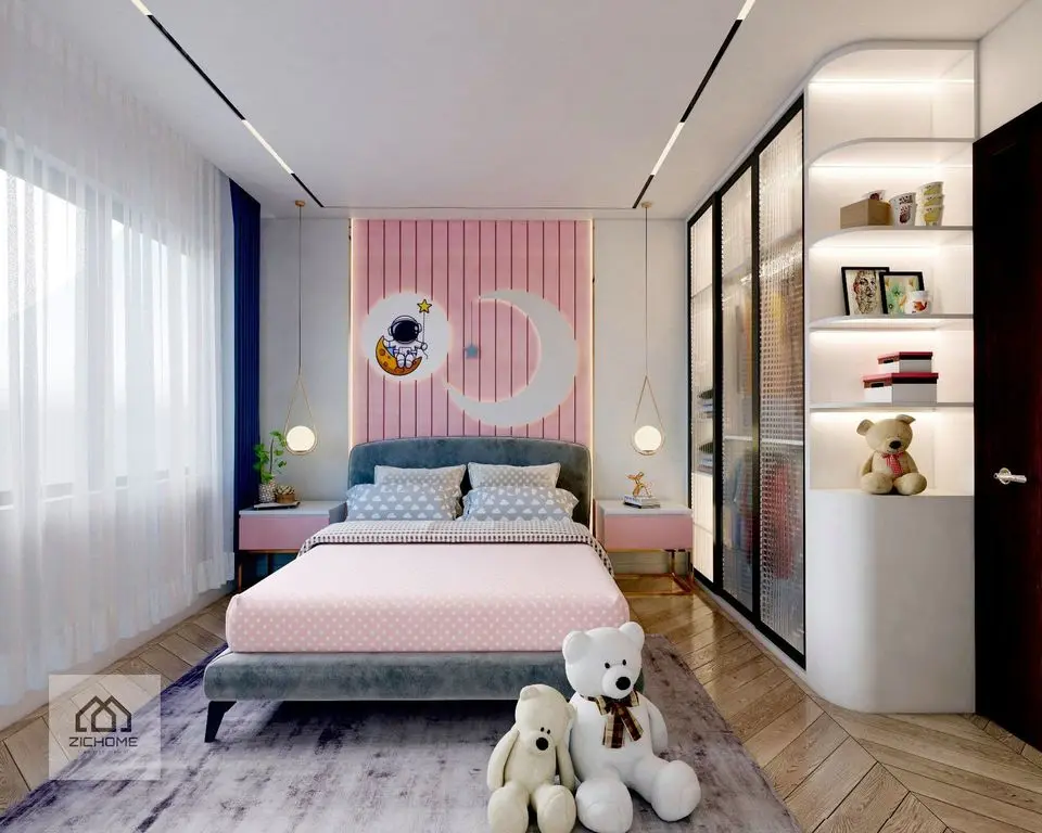 Interior Bedroom Girl