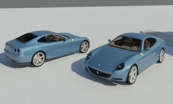 Ferrari 612 - Car Automobile Vehicle — preview 1, by bradley911 (RevitCity, CC0)