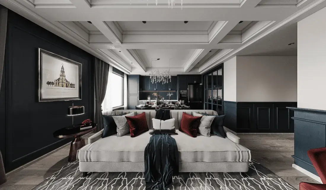 Interior Scene Model Livingroom 543
